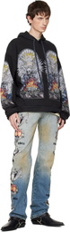 Who Decides War Black Skull Hoodie