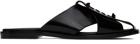 HEREU Black Corema Sandals