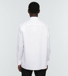 Givenchy - Plaque collar cotton shirt