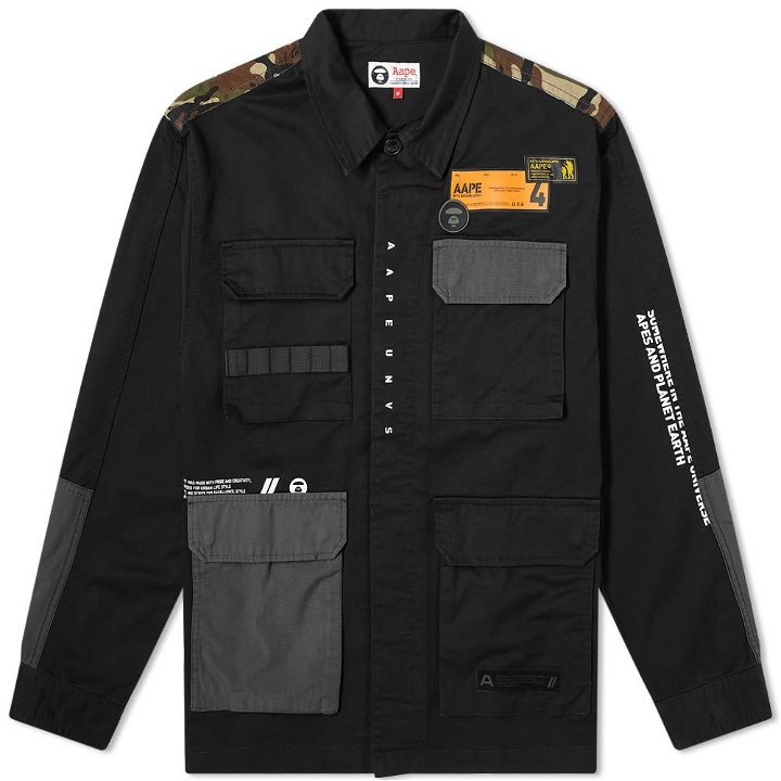 Photo: AAPE Military Shirt Jacket