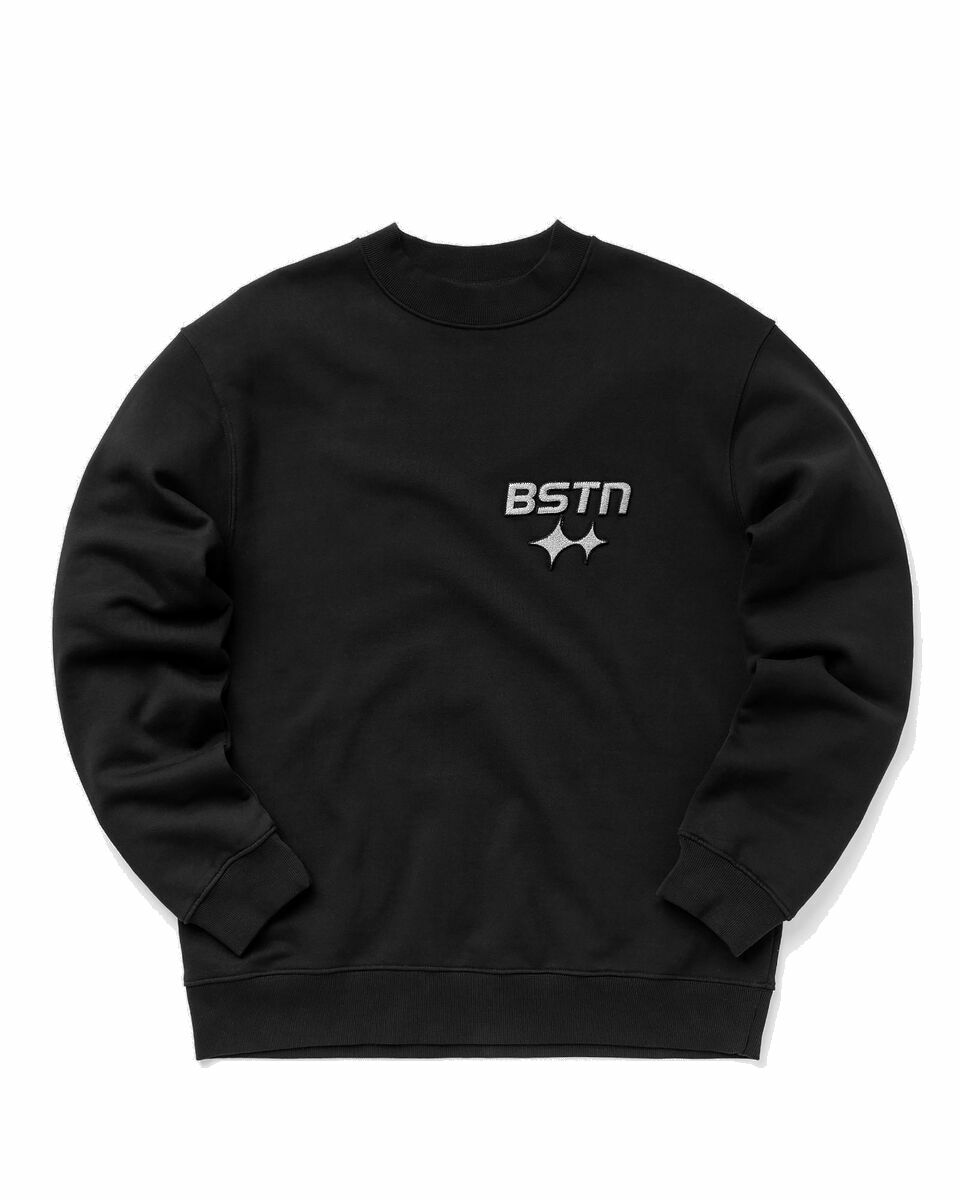 Photo: Bstn Brand Logo Crewneck Black - Mens - Sweatshirts