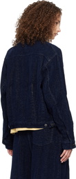 NEEDLES Navy Darts Bottom Jacket