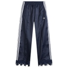 Adidas Women's Firebird Satin Lace Track Pant in Night Indigo
