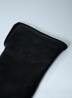 Gucci Logo Embossed Gloves