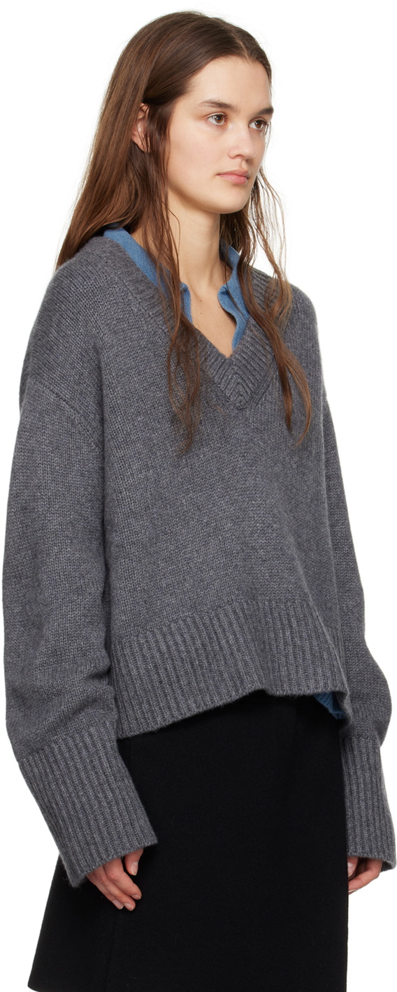 LISA YANG Gray 'The Aletta' Sweater Lisa Yang