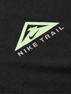 Nike Running - Trail Printed Dri-FIT T-Shirt - Black