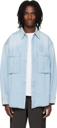 AGOLDE Blue Clark Denim Shirt