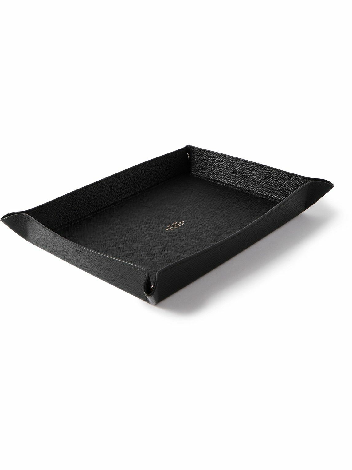 Smythson - Large Panama Cross-Grain Leather Trinket Tray