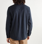 De Bonne Facture - Cotton-Twill Pyjama Shirt - Blue