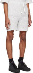 SUNNEI Gray Striped Shorts