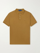 Polo Ralph Lauren - Logo-Embroidered Cotton-Jersey Polo Shirt - Brown