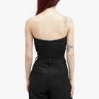 Anine Bing Women's Ravine Bodysuit in Black