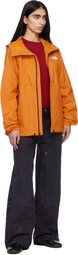 The North Face Orange Antora Rain Hoodie Jacket