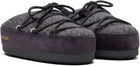 Guest in Residence Gray Moon Boot Edition EVX Knit Mule Loafers