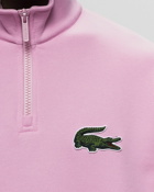 Lacoste Sweatshirts Pink - Mens - Half Zips