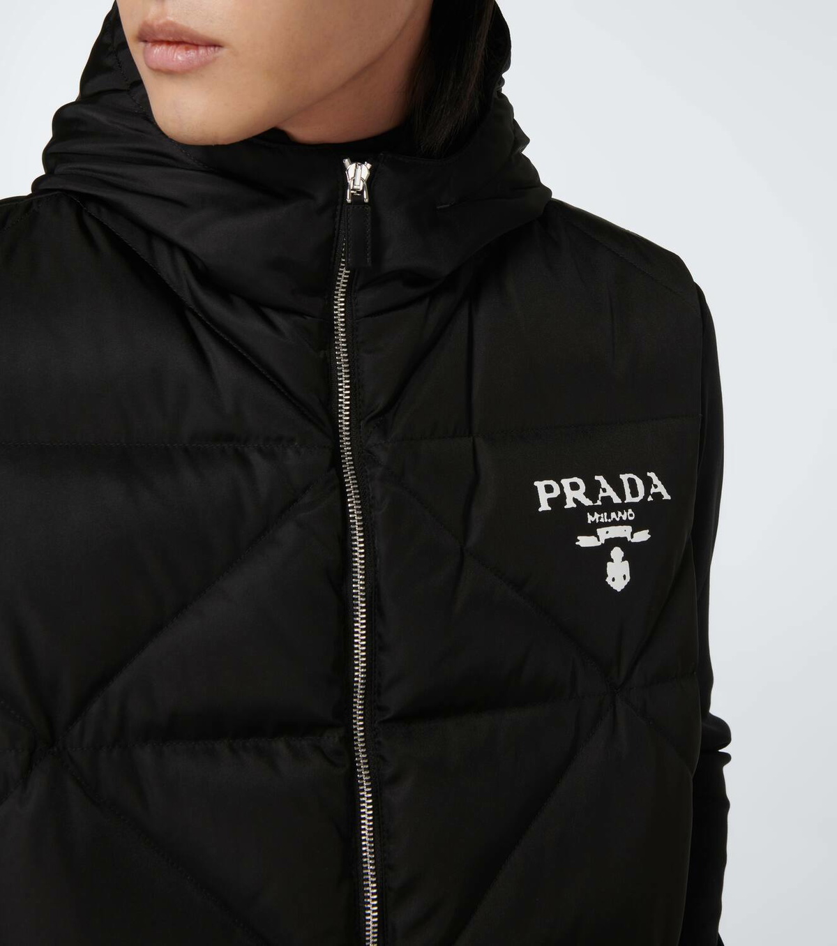 Prada Re-Nylon down gilet Prada