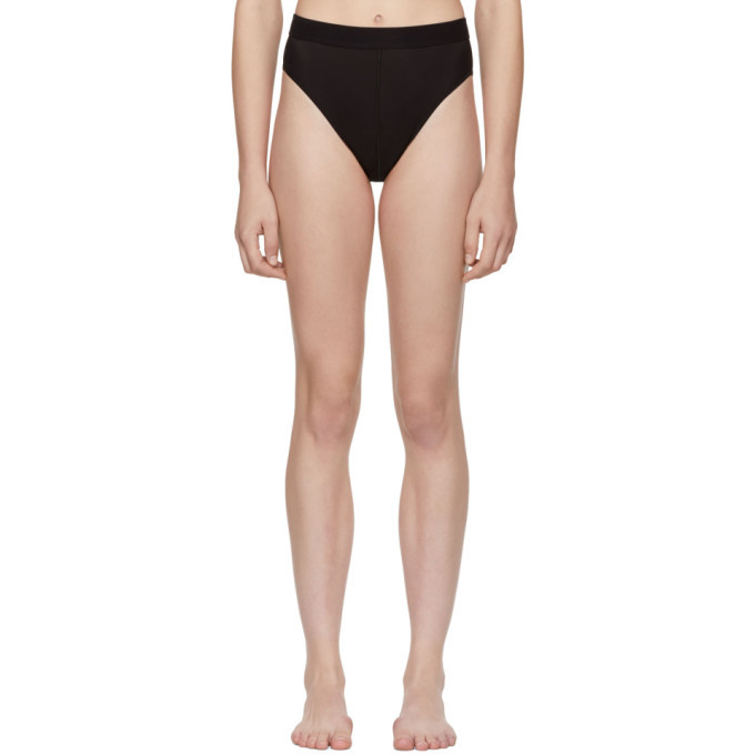 Photo: la fille dO Black Halt High-Rise Briefs