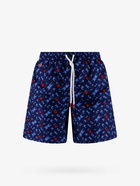 Kiton Ciro Paone Swim Trunks Blue   Mens