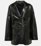 Dodo Bar Or Leather blazer