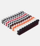 Missoni Best Zigzag cotton terry bath sheet