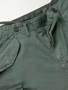 Visvim - Eiger Sanction Garment-Dyed Cotton-Twill Cargo Trousers - Green