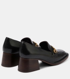 Tory Burch Perrine embellished leather loafer pumps