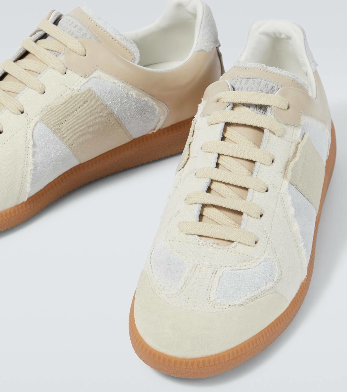 Maison Margiela Replica Inside Out suede sneakers Maison