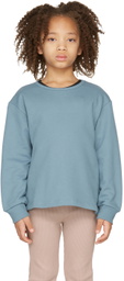 Kodomo BEAMS Kids Blue Back Slit Sweatshirt