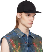 Vivienne Westwood Black Cotton Baseball Cap