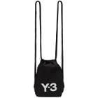 Y-3 Black Mini Gym Backpack