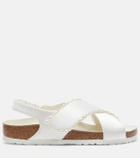 Birkenstock 1774 x Danielle Frankel Tulum embellished satin sandals