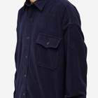 Nanamica Men's Flannel CPO Shirt Jacket in Navy