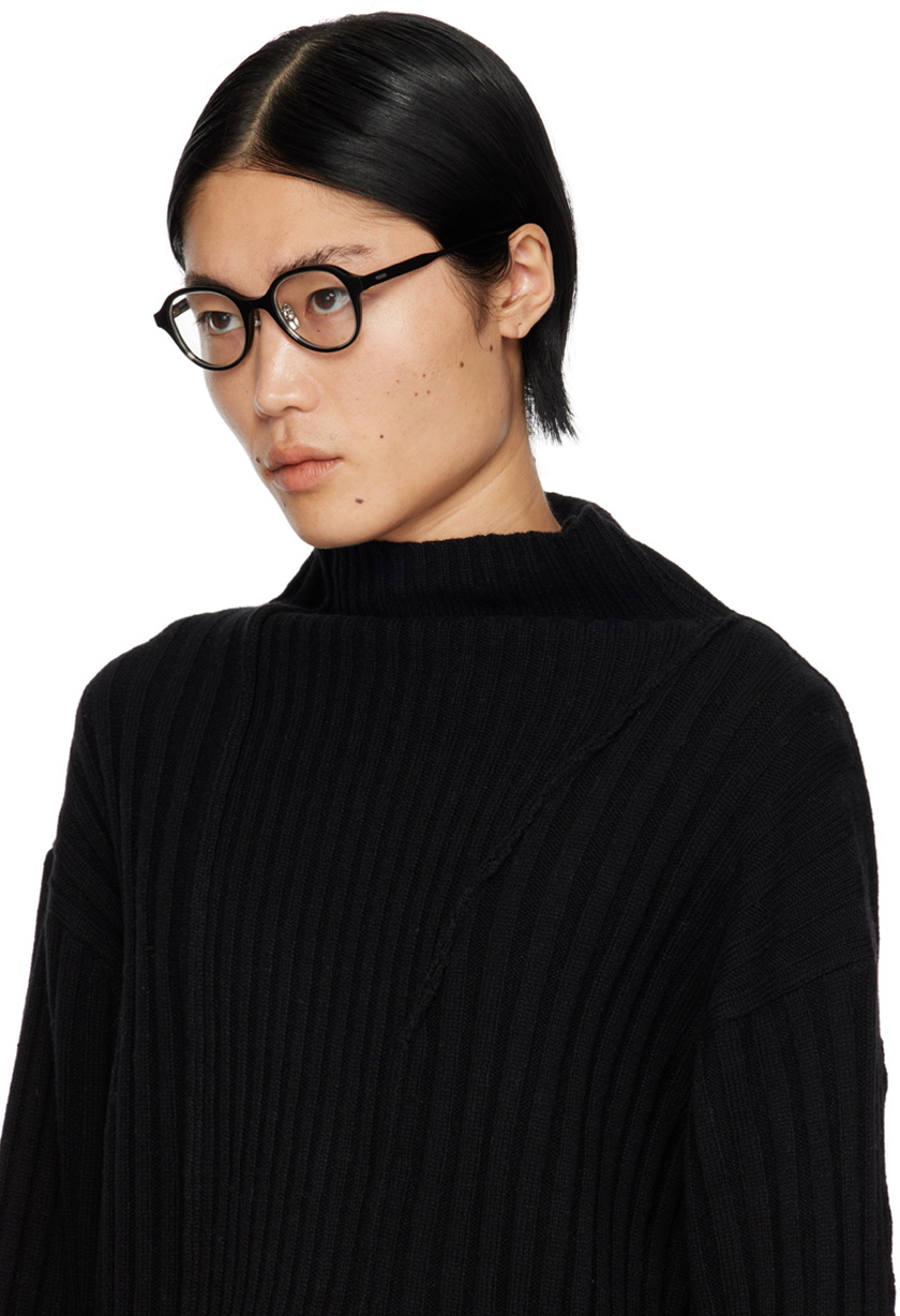YUICHI TOYAMA. Black MXP Glasses