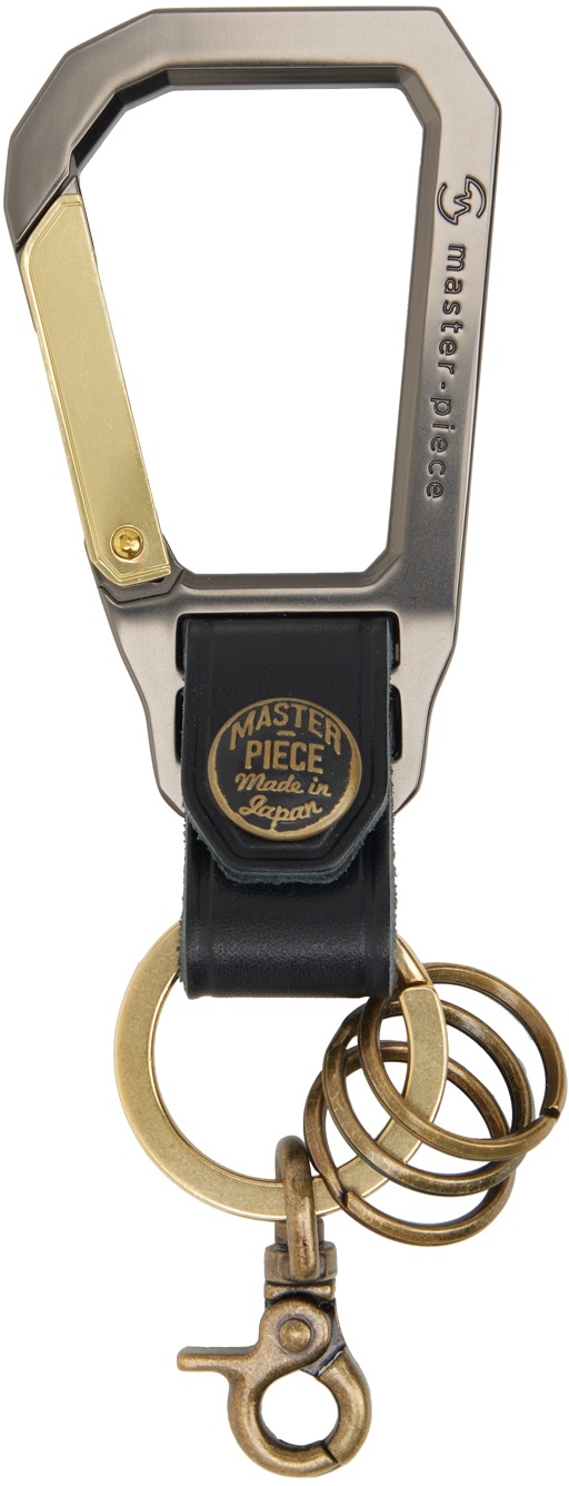 Photo: master-piece Black Carabiner Keychain