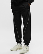 Arte Antwerp Piping Track Pants Black - Mens - Track Pants