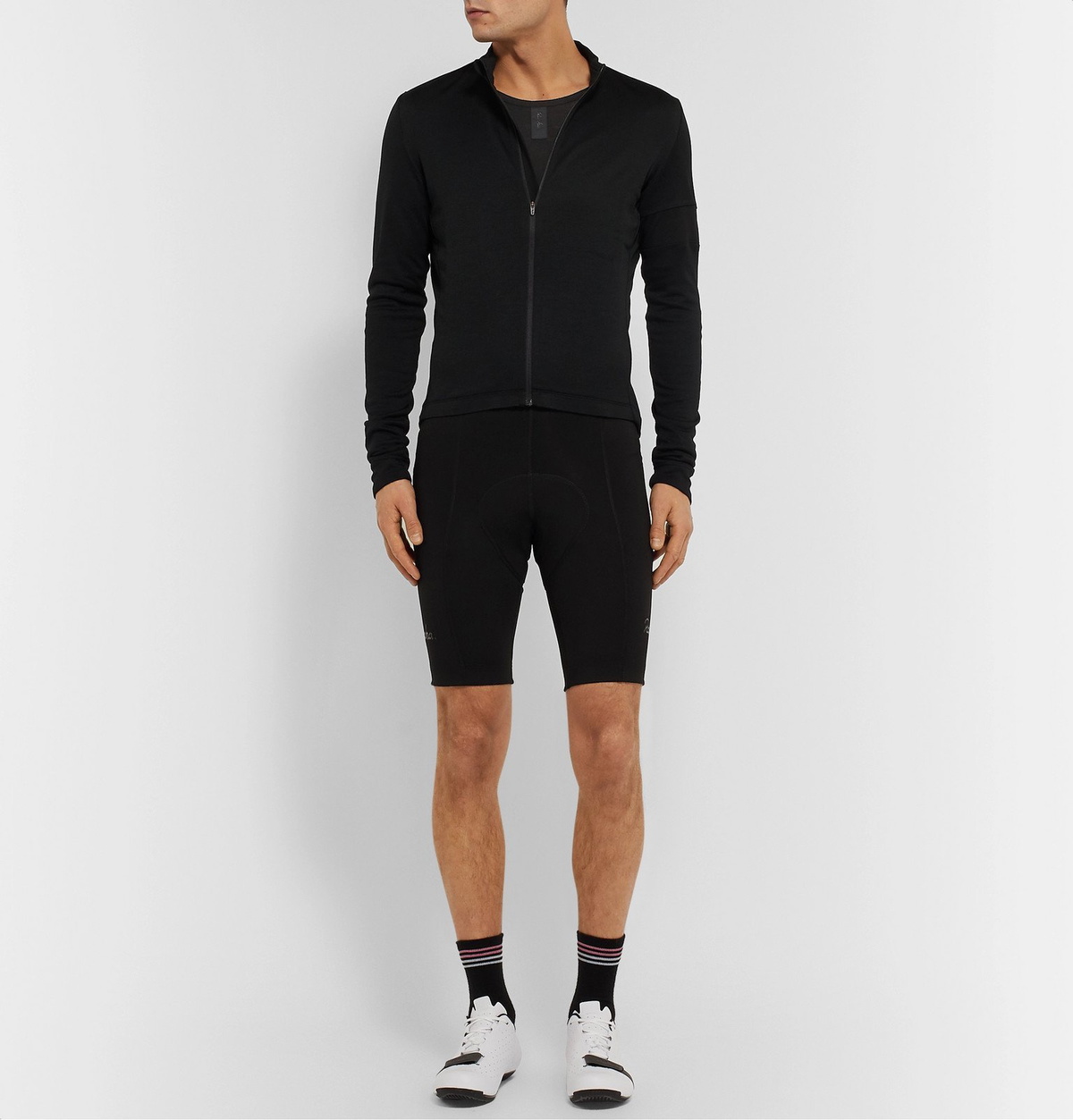 Rapha Merino Wool Cycling Base Layer Black Rapha