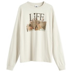 Good Morning Tapes Men's Life Long Sleeve T-Shirt in Natural