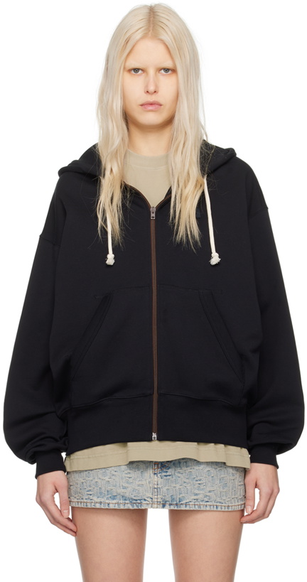 Photo: Acne Studios Black Zip Hoodie