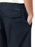MC2 Saint Barth Man Blue Bermuda With Side Pockets