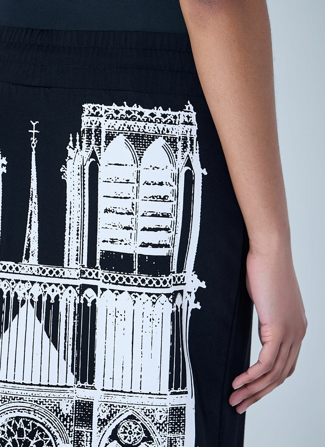Vaquera Sweatshirt Midi Skirt