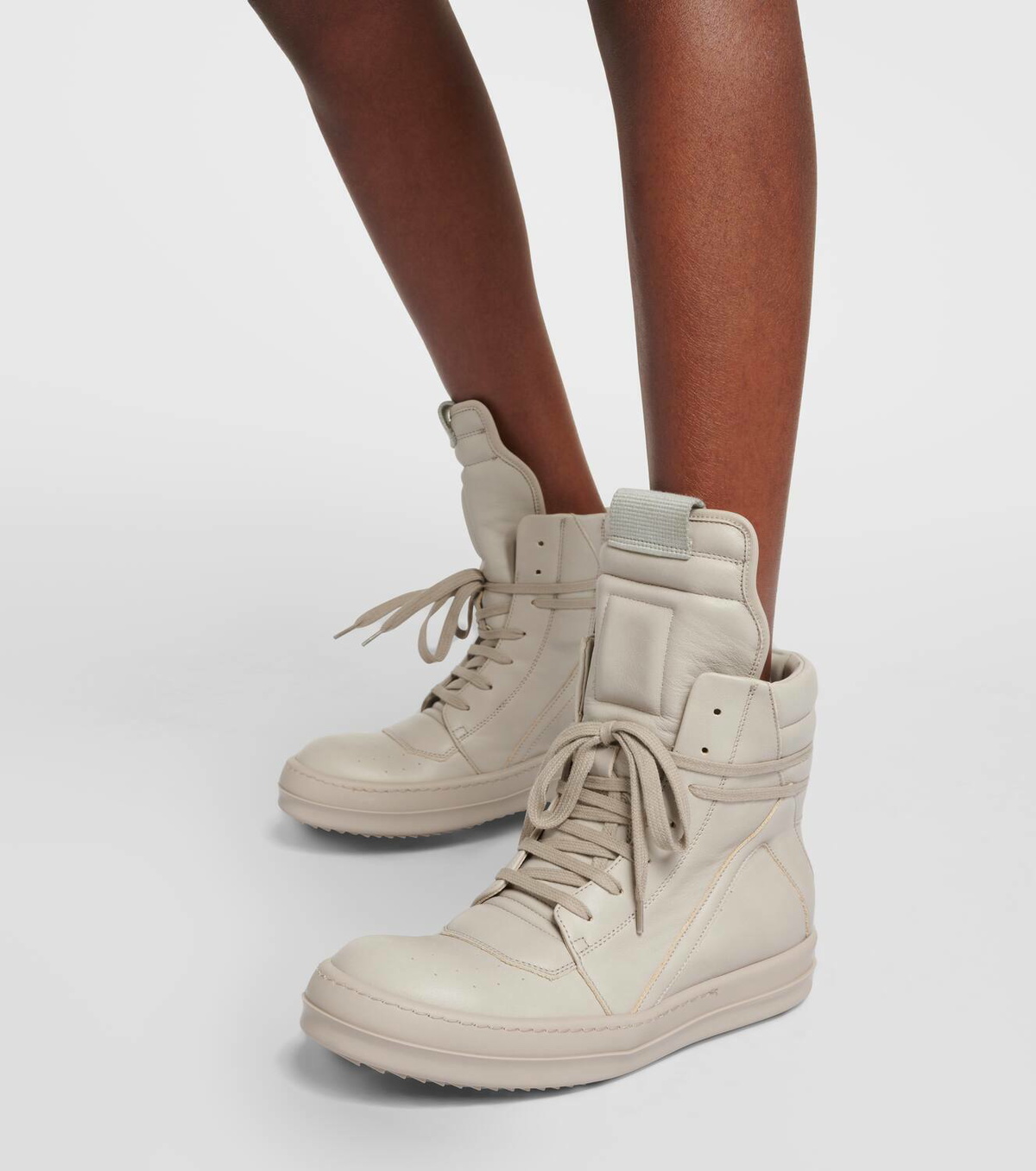 Rick Owens リックオウエンス GEOBASKET ハイトップ スニーカー Rick Owens リックオウエンス 廃盤 DUNK GEO BASKET SNEAKER
