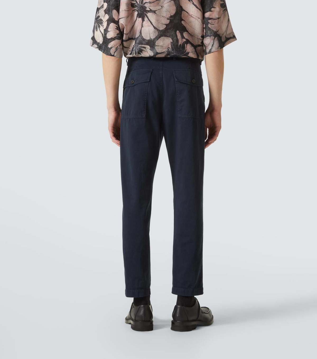 パンツ Dries Van Noten Cotton Long Chino Pants Dries Van Noten Cotton chinos Dries Van Noten