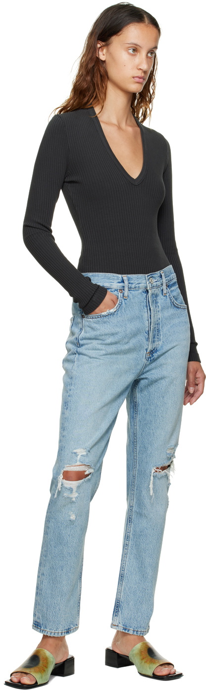AGOLDE Blue Riley Jeans AGOLDE
