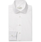 Etro - White Slim-Fit Cotton-Poplin Shirt - White