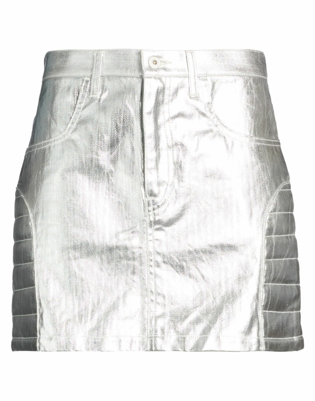 Photo: Junya Watanabe Womens Mini skirt in Silver