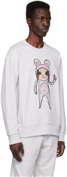 Stella McCartney Gray Bunny Girl Sweatshirt