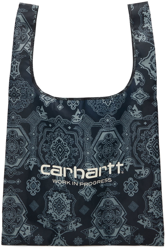 Photo: Carhartt Work In Progress Black Verse Shopping Bag Tote