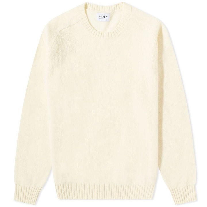 Photo: NN07 Men's Nathan Crew Knit in Off White