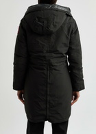 Canada Goose Rossclair Hooded Shell Coat Black