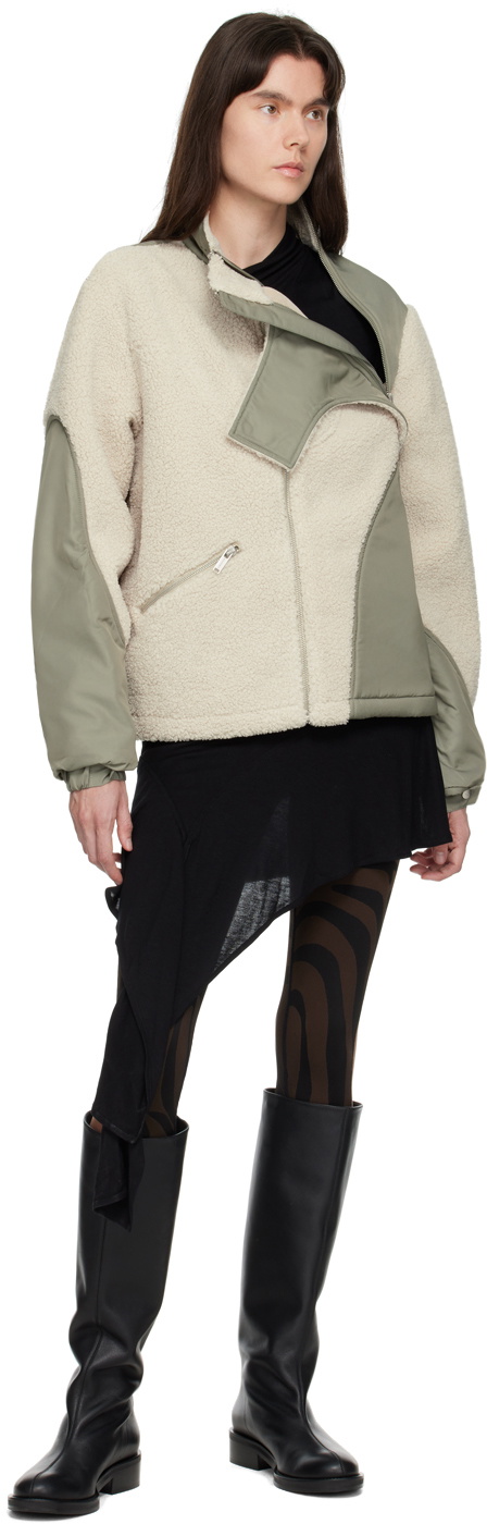 HELIOT EMIL SSENSE Exclusive Gray & Beige Jacket